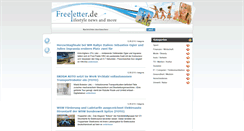 Desktop Screenshot of freeletter.de