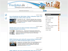 Tablet Screenshot of freeletter.de
